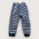 Blue and White striped sweatpants. Size 2