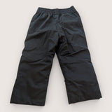 Black lined snow pants. Age 3
