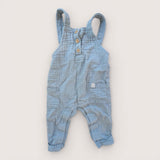 Organic Cotton Pant Dungarees. Age 9M