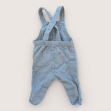 Organic Cotton Pant Dungarees. Age 9M