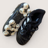 Adidas Black Leather Cleats. Size 9.5