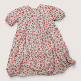 Cotton Floral Party Dress. Age 7