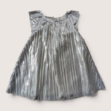 Pleated Shimmer Dress. Age 12M