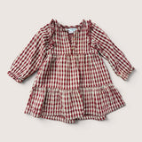 Gingham Dress. Age 18-24M