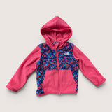 Pink & Floral Panel Fleece. Age 2