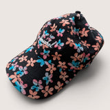 Hershel Floral Black Cap. Size Child