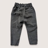 Black Denim Pants with pockets. Age 18-24M