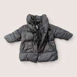 3 Gold dot Puffer Coat. Age 18-24M