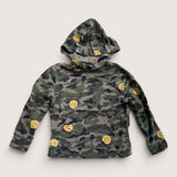 Smiley Face Camo Hoodie. Age 14-16