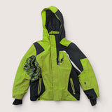 Lime Green Spyder Ski Jacket. Age 8