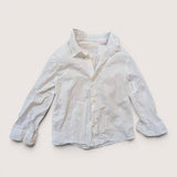 Classic White Shirt. Age 4