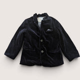 Blue Velvet Blazer. Age 3-4