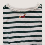 Daschund Animal Embroidery Top and Pant Outfit. Age 4