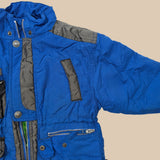 Zip Blue Winter Jacket. Age 4