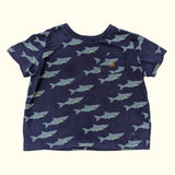 Shark SS T-Shirt. Age 4