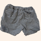 Bermudas - Blue & White Striped. Age 2-3