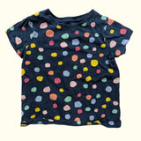 Multicoloured Polka dot T-shirt