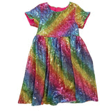 Rainbow Sequined Dress. Age 4