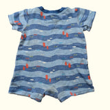 Sealife Summer Onesie. Age 3-6M