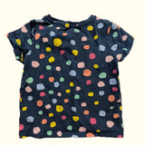 Multicoloured Polka dot T-shirt