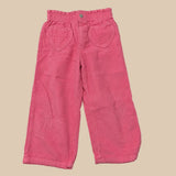 Pink wide leg Corduroy Pants. Age 5