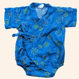 Blue Tie Fireworks Onesie. Age 3-6M