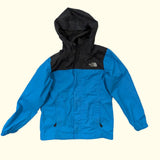 North Face Black and Blue Raincoat. Age 8-10