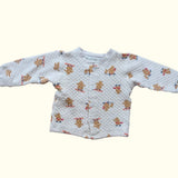 Quilted Bear Sweater. Age 12-18M