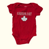Canada Day Onesie. Age 9M