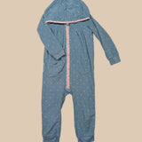 Fleece Hooded Winter Onesie. Age 24M