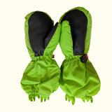 Frog Snow Mittens. Size S