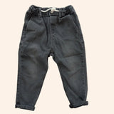 Black Loose fit jeans. Age 2-3