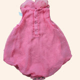 Chiffon Dress with Rosette. Age 3-6M