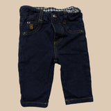Elegant Baby Denim Pants. Age 3-6M
