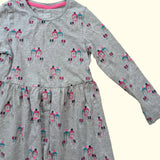 M&S - Llama buddy cotton dress - Age 5-6