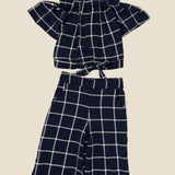 Checked Party Top & Pants. Age 2-3