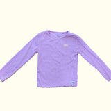 Ribbed Pink Rainbow LS T-Shirt. Age 5-6
