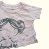 Princess Leyla Pink T-Shirt. Age 6-12M