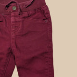 Baby Gap Plum Cotton elasticated Pants. Age 12-18M