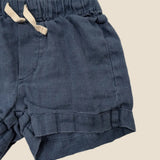 Petits Vilains Linen Shorts. Age 2/3