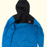 North Face Black and Blue Raincoat. Age 8-10