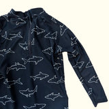 Shark Rash Vest. Age 18-24M