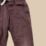 Burgundy cotton Pants. Age 5