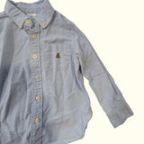 Cotton LS Smart Shirt. Age 4