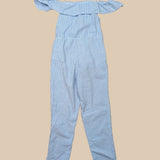 Striped Cotton Romper Suit. Age 6-7