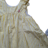 Yellow Striped Sundress. 6-12M