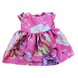 Pink Floral Dress. Age 0-3M