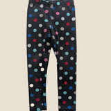 Polka-dot Cotton Leggings. Age 2