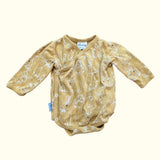 Ochre Bunny Onesie. age 0-3M