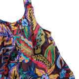 Bright Floral Culotte Dress. Age 6